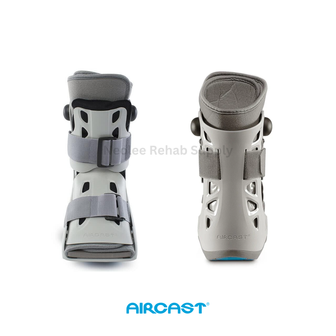 Aircast AirSelect short walker boot provides adjustable support, comfort, and protection for foot and ankle injuries during recovery.