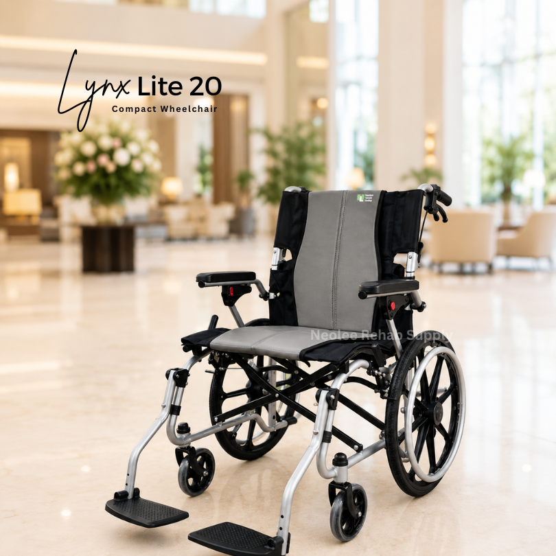 Lynx Lite 20" Compact Wheelchair - Image 9