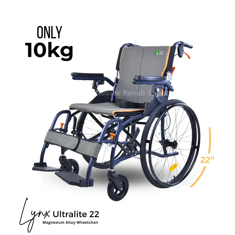 Lynx Ultralite 22″ wheelchair